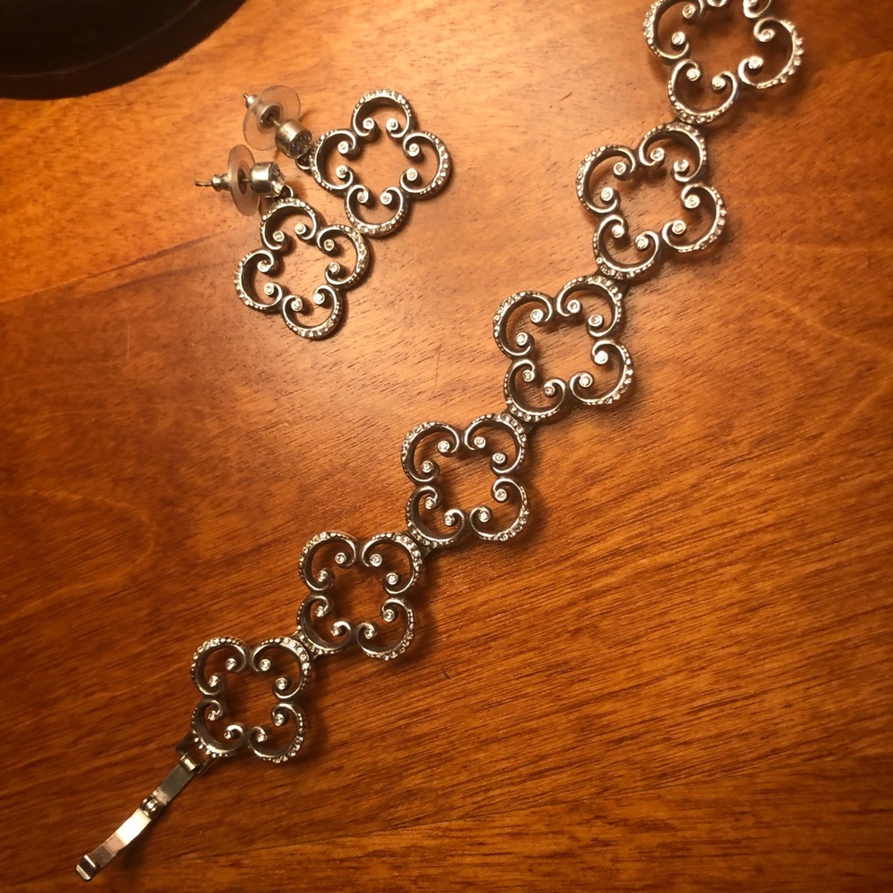 Brighton bracelet and earrings